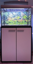 Komplettes Aquarium-Set 60L inkl. Zubehör & Unterschrank – gereinigt & startklar