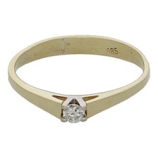 Brillant Ring 585/ 14 K Gold