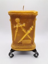 Kerze mit Kerzenhalter -