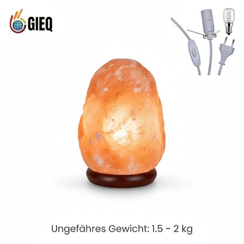 Salzkristall stein lampe - salzkristall,