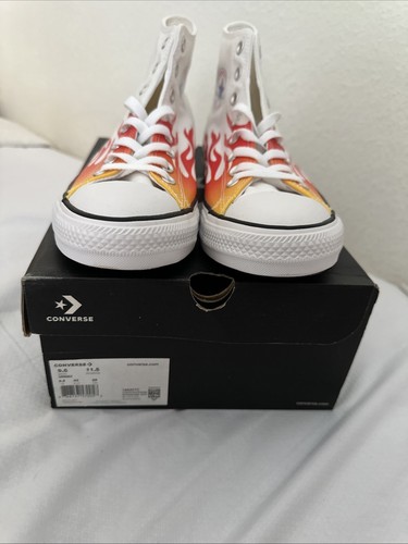 Converse high chucks - chucks, fire