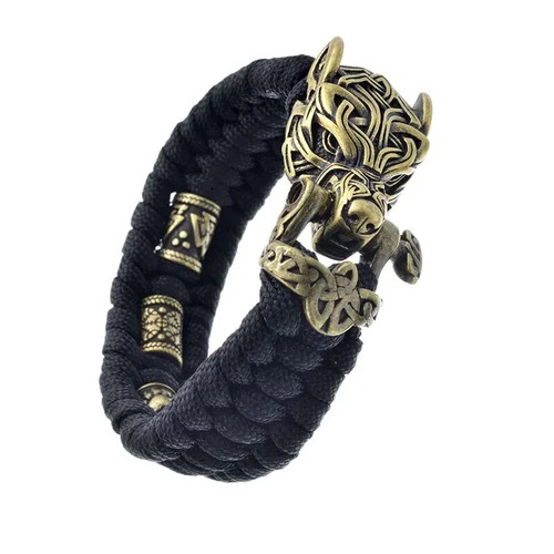 Wolfskopf armband fenris - armband,