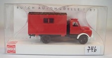 Busch 1/87 Nr. 50801 Hanomag AL 28 MKW Feuerwehr Hamburg OVP #746