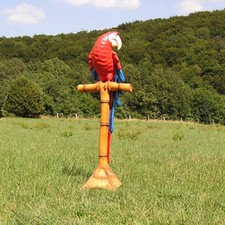 Papagei Werbefigur