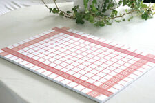 Platzset hochwertiges Tischset im Abreiss Block Papier 4 Farben á 12 Blatt 42x30