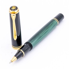 Pelikan Souverän R800 Rollerball-Pen Grün Schwarz Gold  NOS Tintenschreiber
