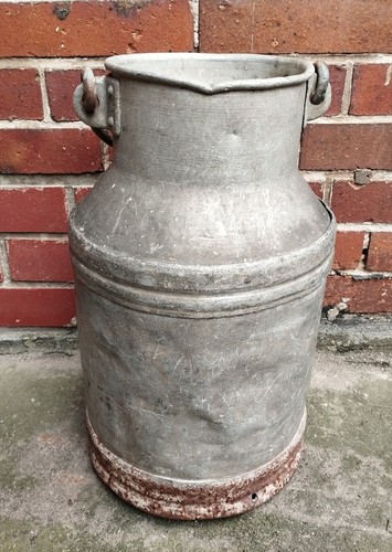 Alte aluminium milchkanne - alte,