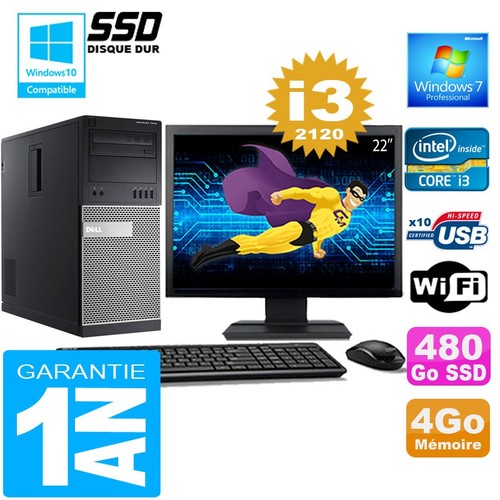 Tour dell 7010 core 2120 - dell, i3-2120