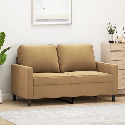 Samt sofa sitzer couch - sofa, 1-2-3