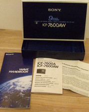 Sony ICF-7600AW  only Box &