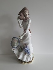 Nao by Lladro 658 Figur Herbstspaziergang ca. 41 cm WIE NEU !!! RAR !!!
