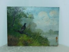 Ölgemälde "Birkhahn im Wald