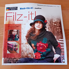 Schachenmayr smc Wash+Filz-it! Fashion und Accesoires gefilzt-Neuwertig