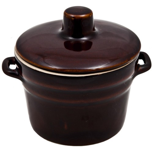 Steinzeugtopf q11 mit deckel - q11,