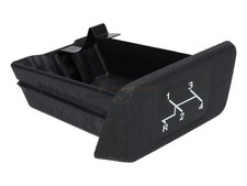 Aschenbecher mit Schaltschema