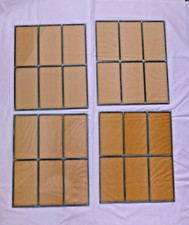 Bleiglasscheiben in 4 Stück -