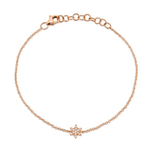 14k roségold stern david - 14k,