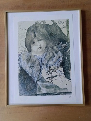 Lithographie horst janssen - horst,
