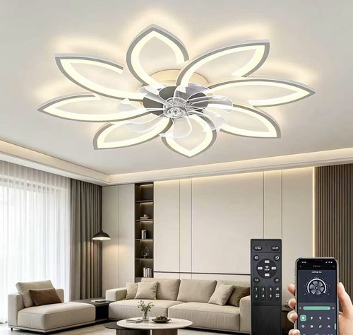 Deckenventilatorleuchte - , 6
