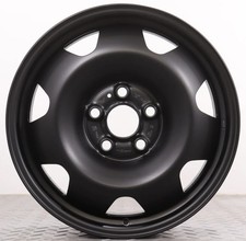 4xStahlfelgen 17 Zoll VW T5 T6 T6.1 Original Stahl Felgen 7x17 ET56 schwarz matt
