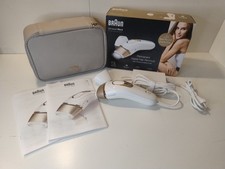 Braun Silk Expert Pro IPL-Haarentferner, Weiß/​Gold, kaum benutzt