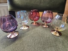 5 Stück Cognac Gläser mit