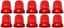 10x Rot Radmutterkappen Schutz