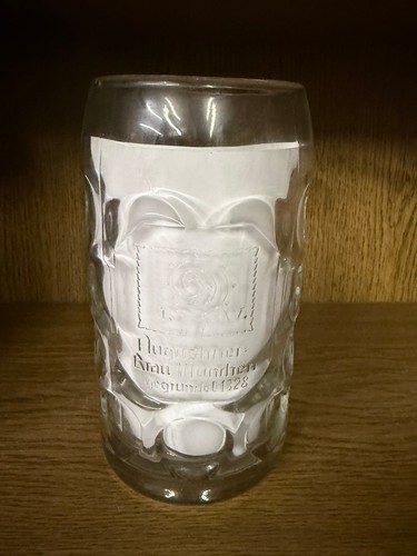 Masskrug glas augustiner - 1l,