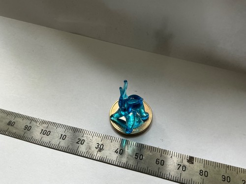 Glasfigur kleiner elefant - glasfigur,,