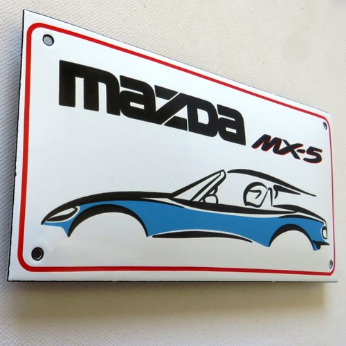Mazda tür emailschild - tür-,