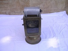 alte Eisenbahner Karbitlampe H.Boie, Göttingen,zusätzlich rotes und grünes Licht
