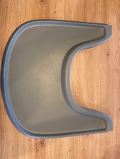 Stokke Tripp Trapp Tray Hochstuhltisch Grau Storm Grey DEFEKT