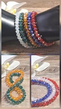 Armband Perlenarmband 6 mm verschiedene Farben Schmuck Modeschmuck Geschenk