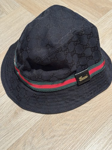 Gucci fischerhut aus canvas - gucci, gg