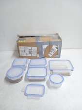 Amazon Basics - Glasbehaelter fuer Lebensmittel, mit Deckel, 20 -teiliges DEFEKT