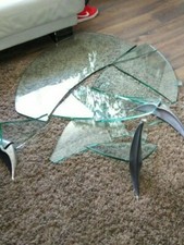 Möbelfüße/ Tischbeine 40 cm hoch, Edelstahl für Couchtisch