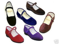 Chinesische samtschuhe - chinesische,