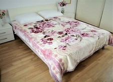 Kuscheldecke  Decke 200 x 230 cm Zweilagige Doppelseitige  Decke 2 Ply ,  3 kg