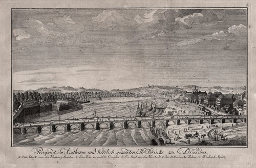 Dresden elbbrücke ansicht - dresden,