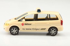 H0 Herpa 046626 hübscher Opel Zafira Erdgas Malteser OVP 