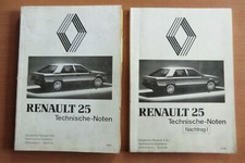 Reparaturhandbuch Renault 25 Ausgabe 1985 + Nachtrag 1986