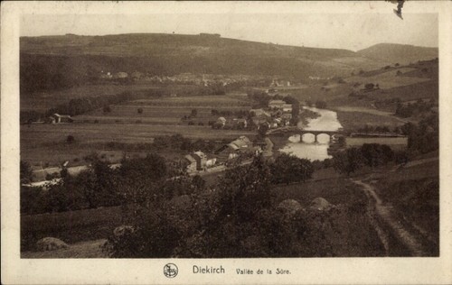 Diekirch luxemburg - ak,