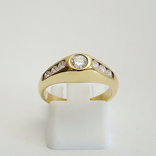 Ring gelbgold 585er - 585er, kt