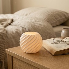 Teelichthalter 3er Set Weiß