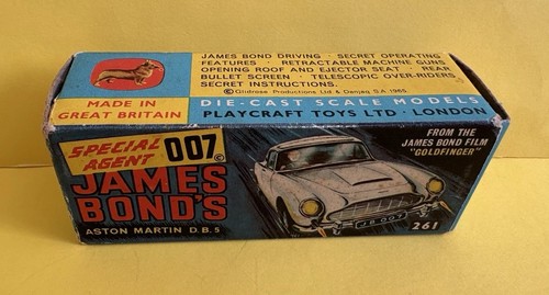 Corgi james bond c261 aston - corgi,