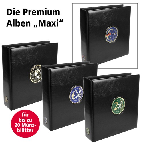 Münzalbum premium maxi - münzalbum,