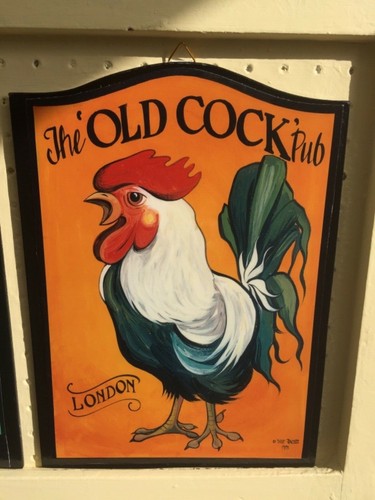 Mini pub schild - pub, cm