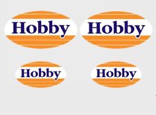 Hobby  4x Aufkleber Fullcolour