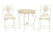 Gartentisch und 2 Stühle