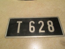 altes KFZ Kennzeichen Mauritius